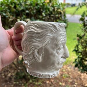 Vintage Fitz & Floyd 1979 Albert Einstein Mug